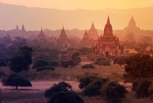 Pagodas in Bagan